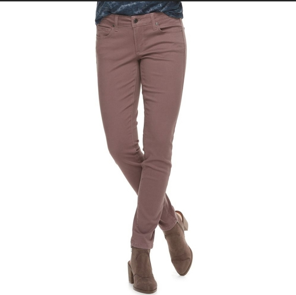 Sonoma midrise stretch skinny jeans